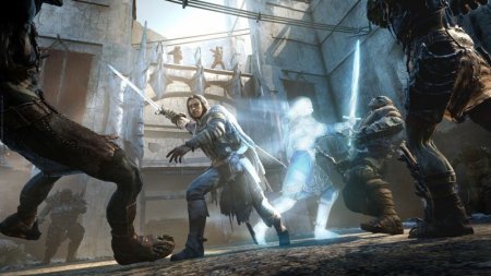 Игра Средиземье (Middle-earth): Тени Мордора (Shadow of Mordor) Русская Версия (PS4) USED Б/У Playstation 4