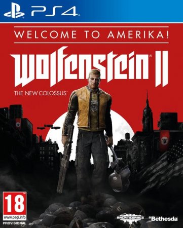 Wolfenstein 2 (II): The New Colossus Welcome to Amerika (PS4) Playstation 4