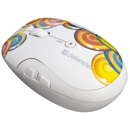 Мышь беспроводная DEFENDER To-GO MS-565 Nano, Rock Bloom (PC) 