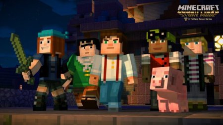 Minecraft: Story Mode Русская Версия (Xbox 360)