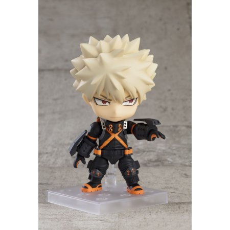 Фигурка Good Smile Company Nendoroid: Кацуки Бакуго (Katsuki Bakugo Stealth Suit Ver.) Моя Геройская Академия (My Hero Academia) (4580590126107) 10 см  