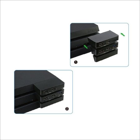  Вентилятор для охлаждения консоли + Разветвитель USB HUB DOBE (TP4-894) (PS4 Pro) 