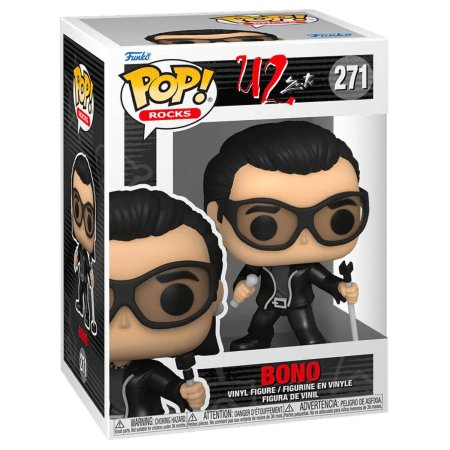 фигурки Фигурка Funko POP! Rocks: Боно (Bono) Ю2 Зоо ТВ (U2 Zoo TV) ((271) 64033) 9,5 см