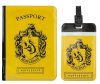 Дорожный набор Cinereplicas: Пуффендуй (Hufflepuff) Гарри Поттер (Harry Potter) (Обложка для паспорта + Бирка для чемодана)