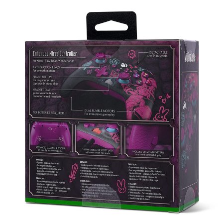 Геймпад проводной PowerA Enhanced Wired Controller for Xbox Series X/S (XBGP0000-01) Tiny Tina's Wonderlands Оригинал (Xbox One/Series X/S/PC) 
