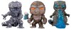 Набор из трех фигурок Funko POP! Movies: Годзилла, Мехагодзилла, Конг (Godzilla, Mechagodzilla, Kong (Exc)) Годзилла против Конга (Godzilla Vs Kong) (60138) 9,5 см