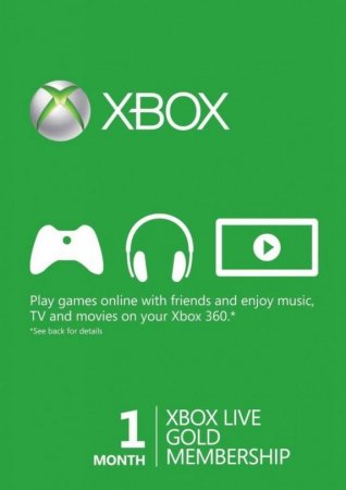 Xbox LIVE Gold 1    (Xbox 360) 