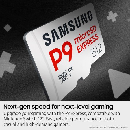 Карта памяти Samsung MicroSD Express Card (P9) 256 GB Оригинал (Switch 2)