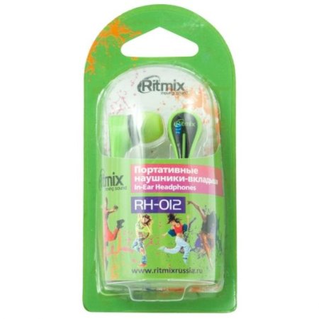 Наушники RITMIX RH-012, чёрные (PC) 