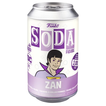 фигурки Фигурка Funko Vinyl SODA: Зан (Zan) Супер друзья (Super Friends) (58337) 9,5 см