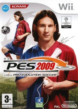   Pro Evolution Soccer 2009 (PES 9) (Wii/WiiU)  Nintendo Wii 