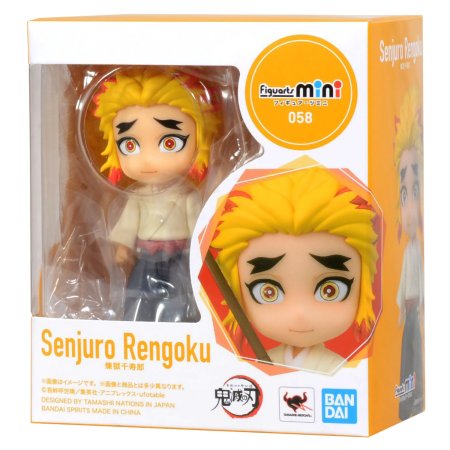 Фигурка BANDAI Tamashii Nations Figuarts mini: Седжуро Ренгоку (Senjuro Rengoku) Клинок, рассекающий демонов (Demon Slayer) (620590) 9 см 
