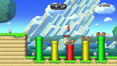 Купить игру New Super Mario Bros U Русская Версия (Wii U) на Nintendo Wii U диск