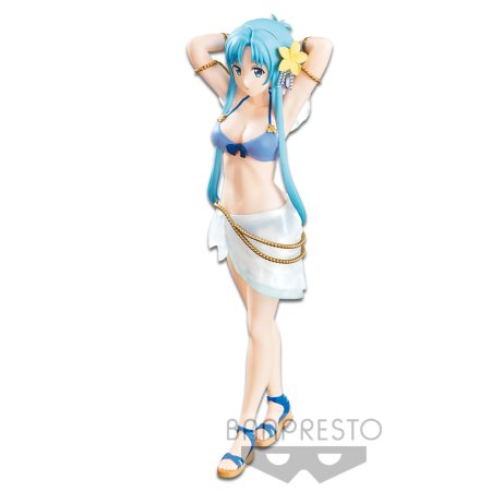 Фигурка Banpresto: Асуна в Купальнике (Swimsuit Asuna) Мастера Меча Онлайн (Sword Art Online) (BP17603P) 22 см 