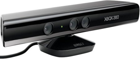 Сенсор движений Microsoft Kinect для Xbox 360 + Сборник Kinect Adventures (Xbox 360) 