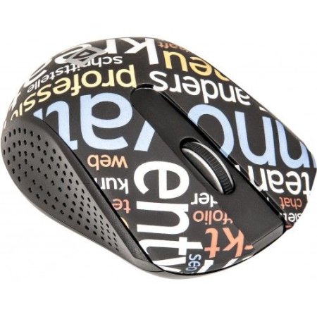 Мышь беспроводная DEFENDER StreetArt MS-405 Nano, чёрная (PC) 