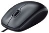 Мышь проводная Logitech B110 Черная (PC) 