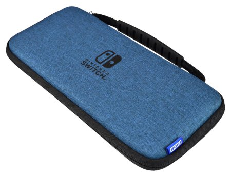Чехол-сумка Hori Slim Tough Pouch (NSW-811U) (Blue) Синий (Switch OLED)