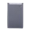 Большой пиксельный чехол для смартфона (универсальный) Pixel felt phone pocket WY-B008 Серый-Серый