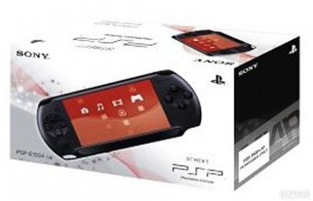   Sony PlayStation Portable Street PSP E1008 Black RUS (׸) +   2 +  LittleBigPlanet