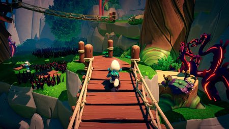 Игра The Smurfs (Смурфики): Операция «Злолист» (Mission Vileaf) Смурфастическое издание (Smurftastic Edition) Русская Версия (PS4/PS5) Playstation 4