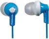 Наушники PANASONIC RP-HJE118GUA, голубые (PC)