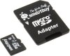 MicroSD Карта памяти 128Gb Smartbuy Class10 + SD адаптером (PC)