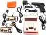 Игровая приставка 8 bit Junior (9999999 в 1) + картридж с играми + 2 геймпада + пистолет (Серая)