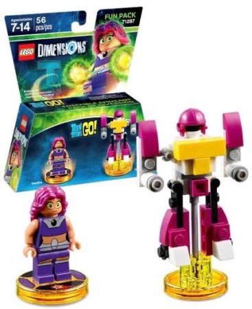 LEGO Dimensions Fun Pack Teen Titans Go (Starfire, Titan Robot) 