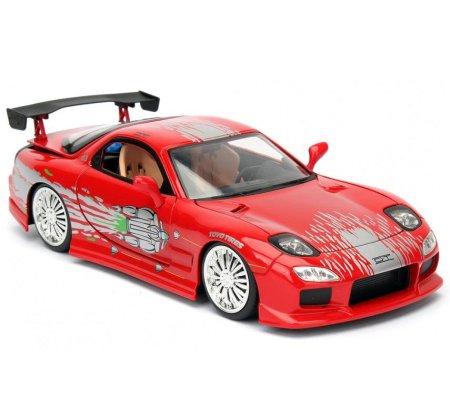  Jada Toys: 1993  -7 3-  (1993 Mazda RX-7 FD3S-Wide Body 1:24)  (The Fast and the Furious) (98338) 20  