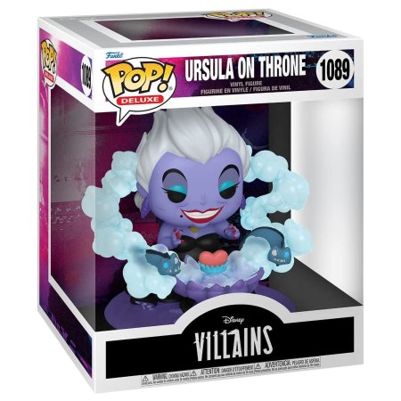 Фигурка Funko POP! Deluxe: Урсула на троне (Ursula on Throne) Дисней: Суперзлодеи (Disney: Villains) ((1089) 50271) 12 см