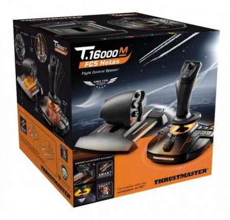  +    () Thrustmaster T-16000M FCS HOTAS WIN USED / 
