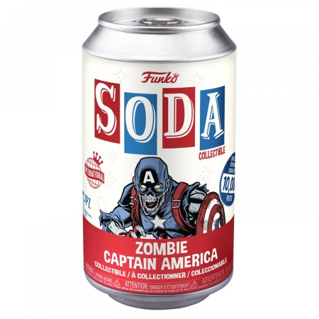   Funko Vinyl SODA:   (Captain America) : ,  .. (Marvel: What If Zombie) (58668) 9,5 