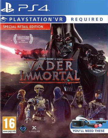  Vader Immortal: A Star Wars VR Series Special Retail Edition (  PS VR) (PS4) Playstation 4