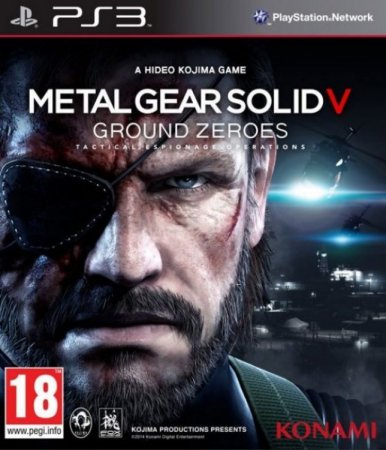   Metal Gear Solid 5 (V): Ground Zeroes   (PS3)  Sony Playstation 3