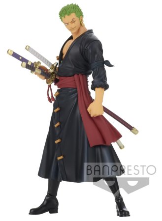 Фигурка Banpresto: Ророноа Зоро (Zoro Roronoa) Ван Пис (One Piece Dxf The Grandline Men Wanokuni) (BP17758P) 17 см