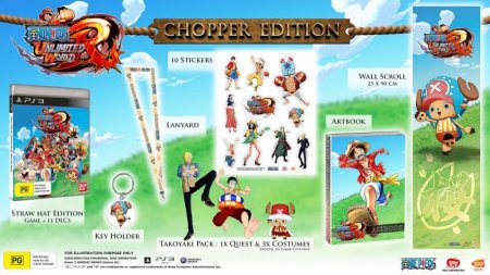   One Piece: Unlimited World Red   (Collectors Edition) (Chopper Edition) (PS3)  Sony Playstation 3