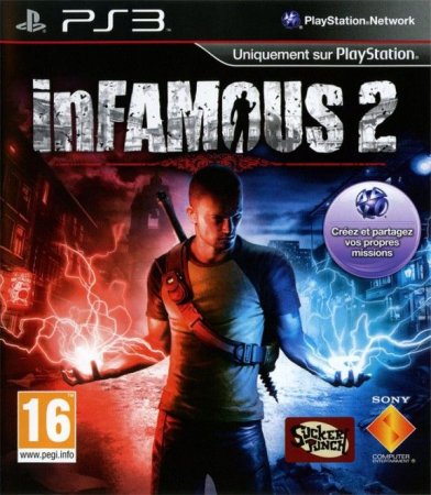     2 (inFamous 2) (PS3) USED /  Sony Playstation 3