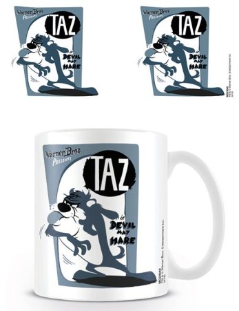 Кружка Pyramid: Ретро Таз (Taz - Retro) Луни Тюнз (Looney Tunes) (MG23040) 315 мл