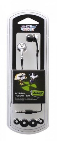 Наушники SmartBuy SBE-2800 Atomic, красные (PC) 