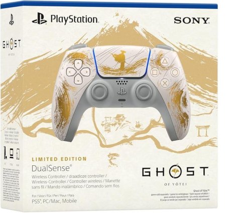 Геймпад беспроводной Sony DualSense Wireless Controller Ghost of Yotei Gold Оригинал (PS5)