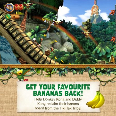 игра Donkey Kong Country Returns HD (Switch) для Nintendo Switch