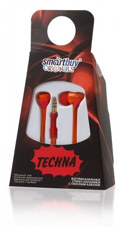 Наушники SmartBuy SBE-7210 Techna, жёлтые/серые (PC) 