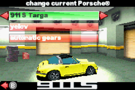 Need for Speed: Porsche Unleashed   (GBA)  Game boy