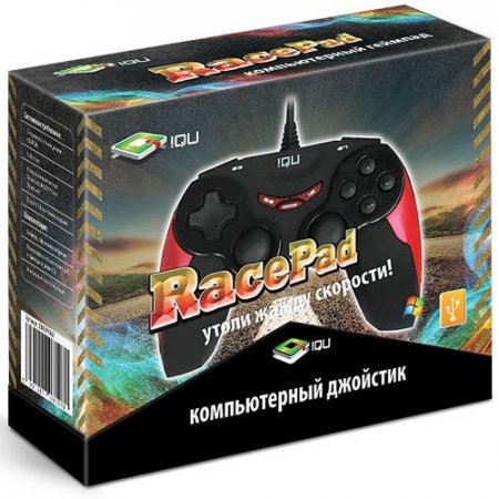  !QU RacePad Non-Slip Black-Red (PC) 