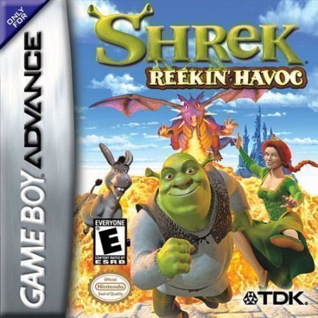 :   (Shrek: Reekin' Havoc) (GBA)  Game boy