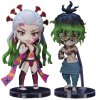 Фигурка BANDAI Tamashii Nations Figuarts mini: Даки и Гютаро (Daki and Gyutaro) Клинок, рассекающий демонов (Demon Slayer: Kimetsu no Yaiba) (BTM357) 9 см