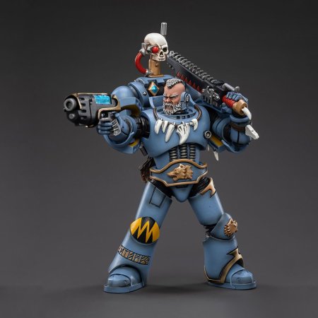     JoyToy:        (Space Wolves Thunderwolf Cavalry Bjane)  40K (Warhammer 40K) (JT3105) 33   