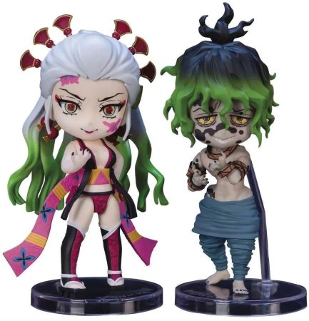 Фигурка BANDAI Tamashii Nations Figuarts mini: Даки и Гютаро (Daki and Gyutaro) Клинок, рассекающий демонов (Demon Slayer: Kimetsu no Yaiba) (BTM357) 9 см