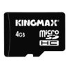 MicroSD Карта памяти 4GB Kingmax Class 4 + SD адаптер (PC) 